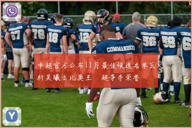 中超官方公布11月最佳候选名单瓦科吴曦法比奥王燊超争夺荣誉